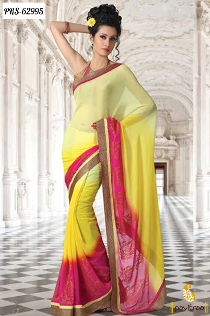Shop New Fashion Designer Beige Color Party Wear Sarees Online Shopping Collection with Discount Offer Deal Price Sale at Low Cost