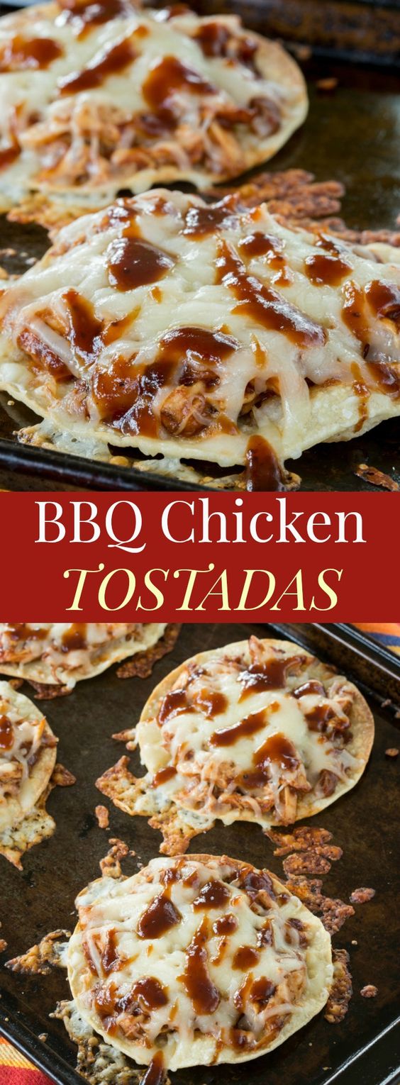 BBQ Chicken Tostadas Recipes