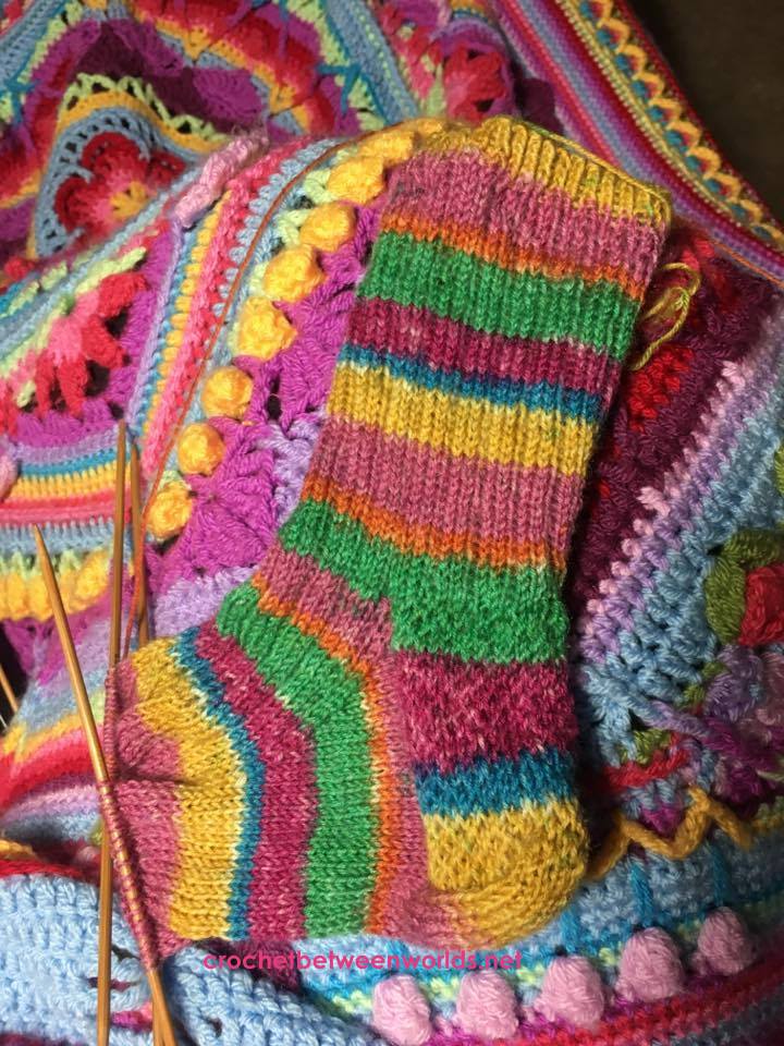 Crochet between worlds