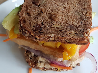 Recept på vegansk club sandwich