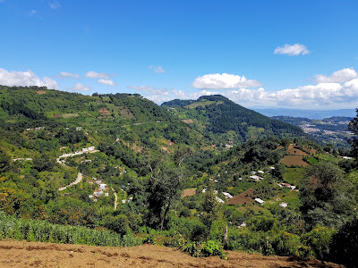 A view of the Panchoy Valley on the hike up to Hobbitenango.