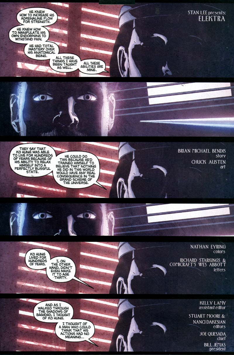 Elektra (2001) Issue #3 #3 - English 4