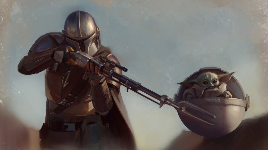 The Mandalorian, Baby Yoda, 4K, #7.986