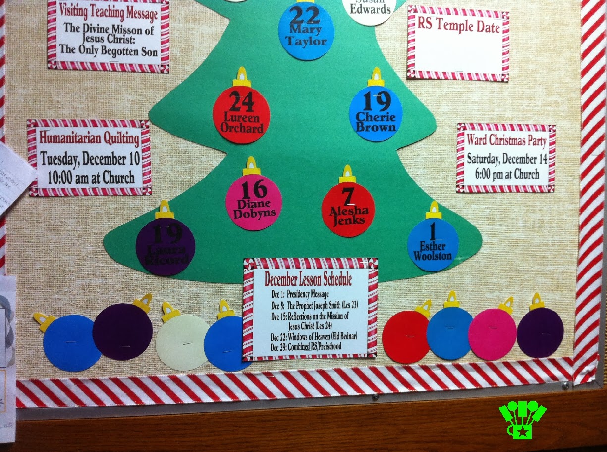 December Church Bulletin Board Idea Off Topic Tuesday