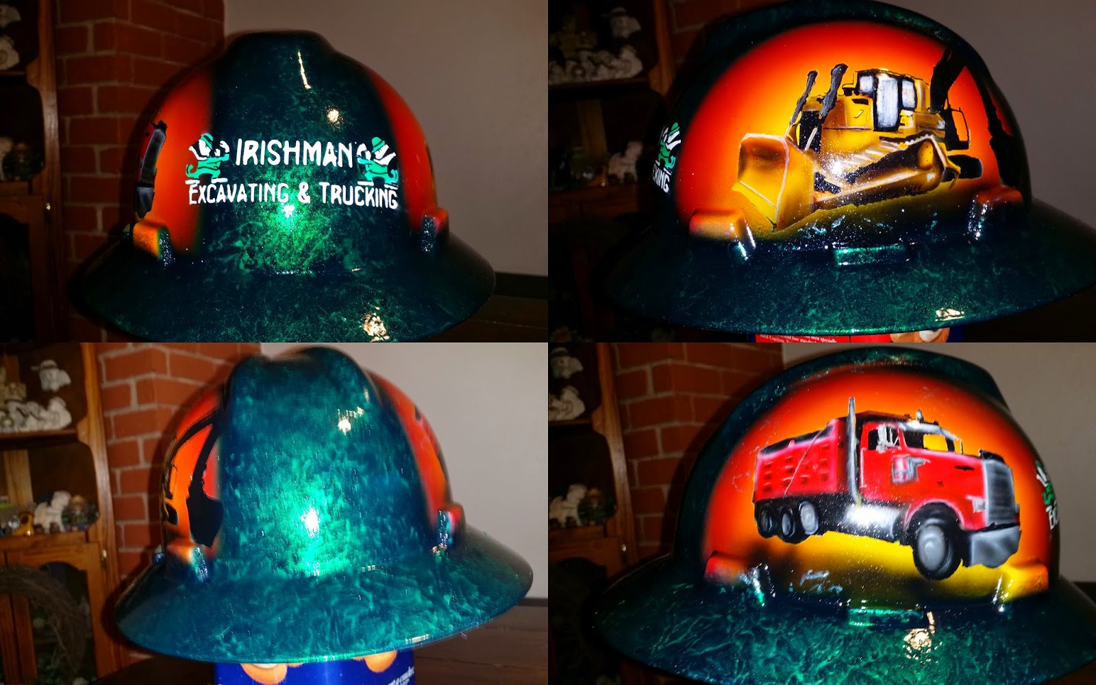 Zimmer DesignZ Custom Paint custom hard hats for the oilfield and