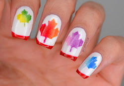 nail maple nails proof vinyls leaf canada150 readers cosmetic whats celebrate