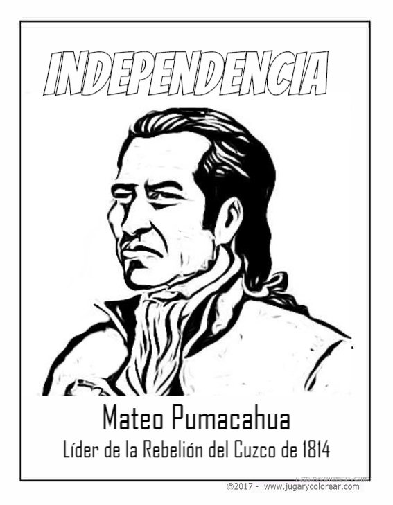Dibujos independencia Per para - Mateo 
