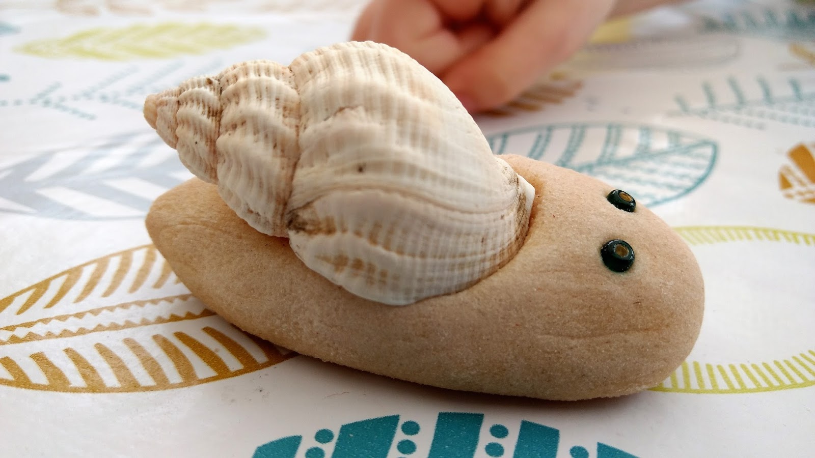 Crafting with Suzanne (& Jessica) Salt Dough Snails