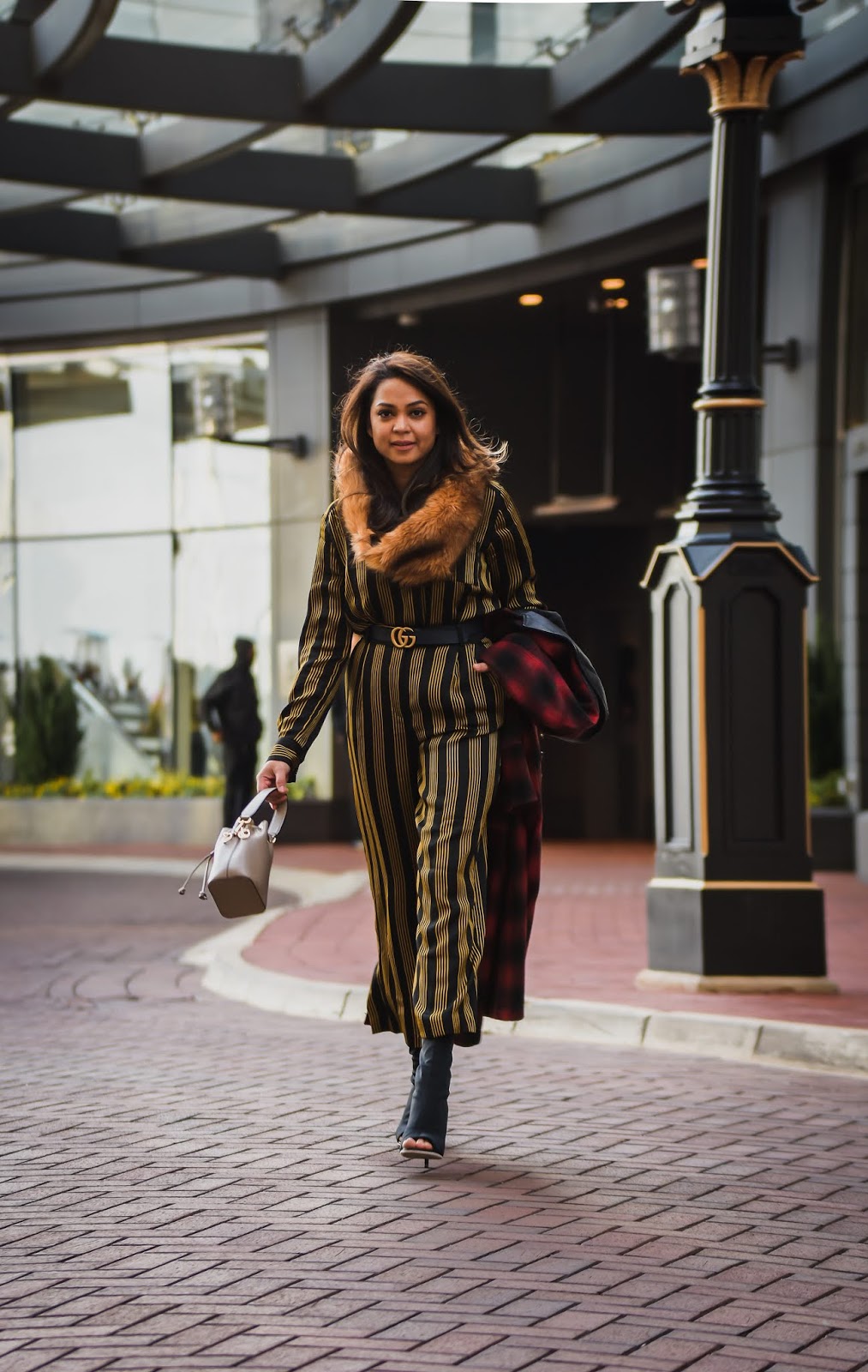 how to wear separates, black adn gold outfit, print mixing outfit, party ready, office party outfits, &other stories pant and blouse, street style, baltimore trip, thungs to see in baltimore, myriad musings how to wear separates, black adn gold outfit, print mixing outfit, party ready, office party outfits, &other stories pant and blouse, street style, baltimore trip, thungs to see in baltimore, myriad musings