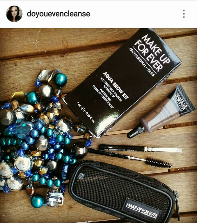 MakeUp Forever Aqua Brow Kit Review
