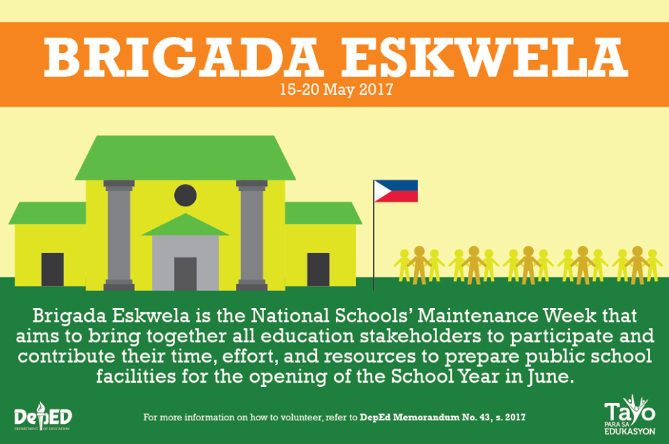 Brigada Eskwela Cover Page