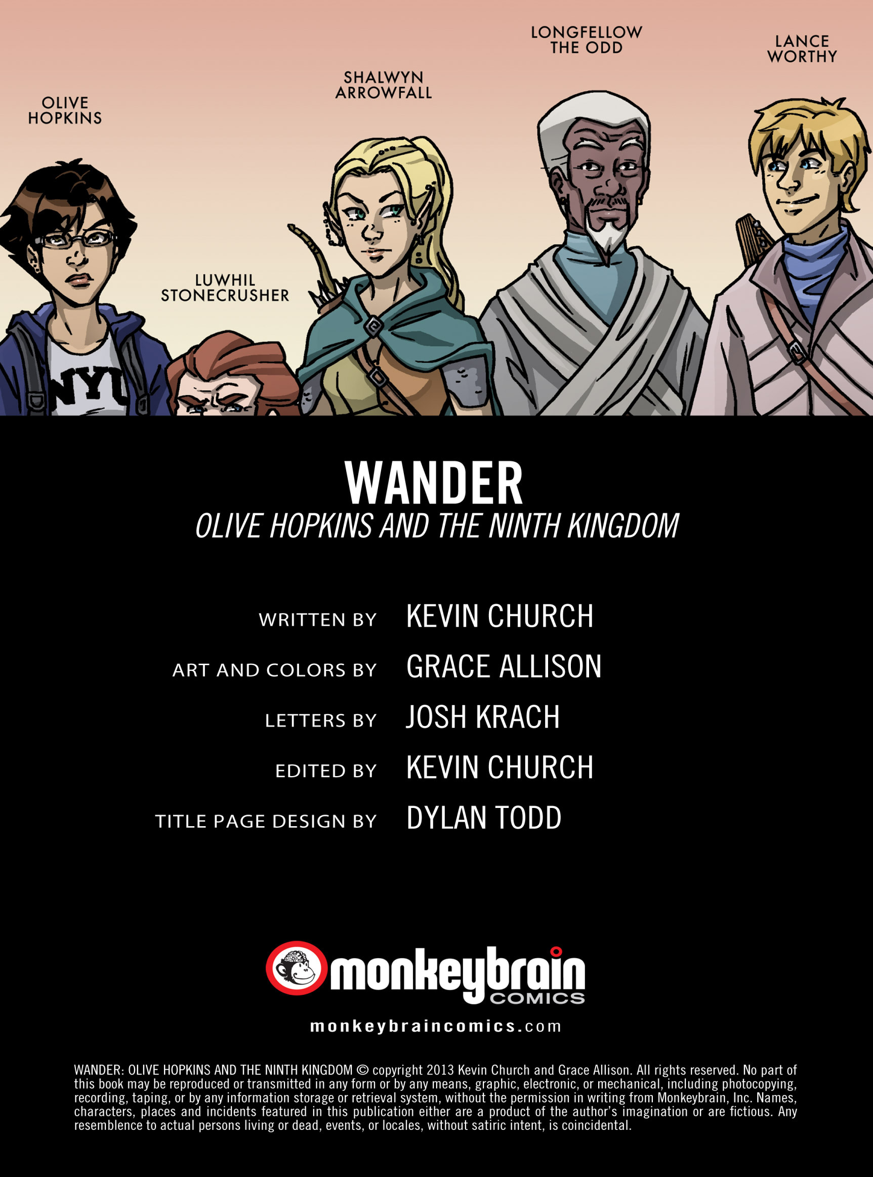 Read online Wander: Olive Hopkins and the Ninth Kingdom comic -  Issue #3 - 2
