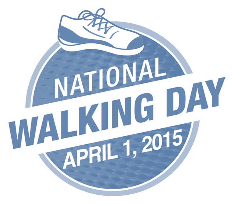 National Walking Day April 1, 2015