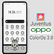 Tema Juventus untuk OPPO ColorOs V3.0