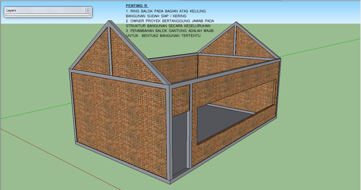 PENGERTIAN RINGBALK JASA DESAIN RUMAH MURAH