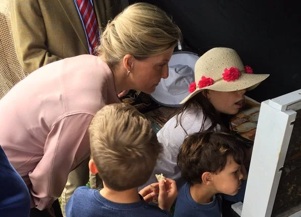 Countess Sophie of Wessex attended "Open Farm Sunday" event in Hampshire and visited Community Day Services Centre in Macclesfield