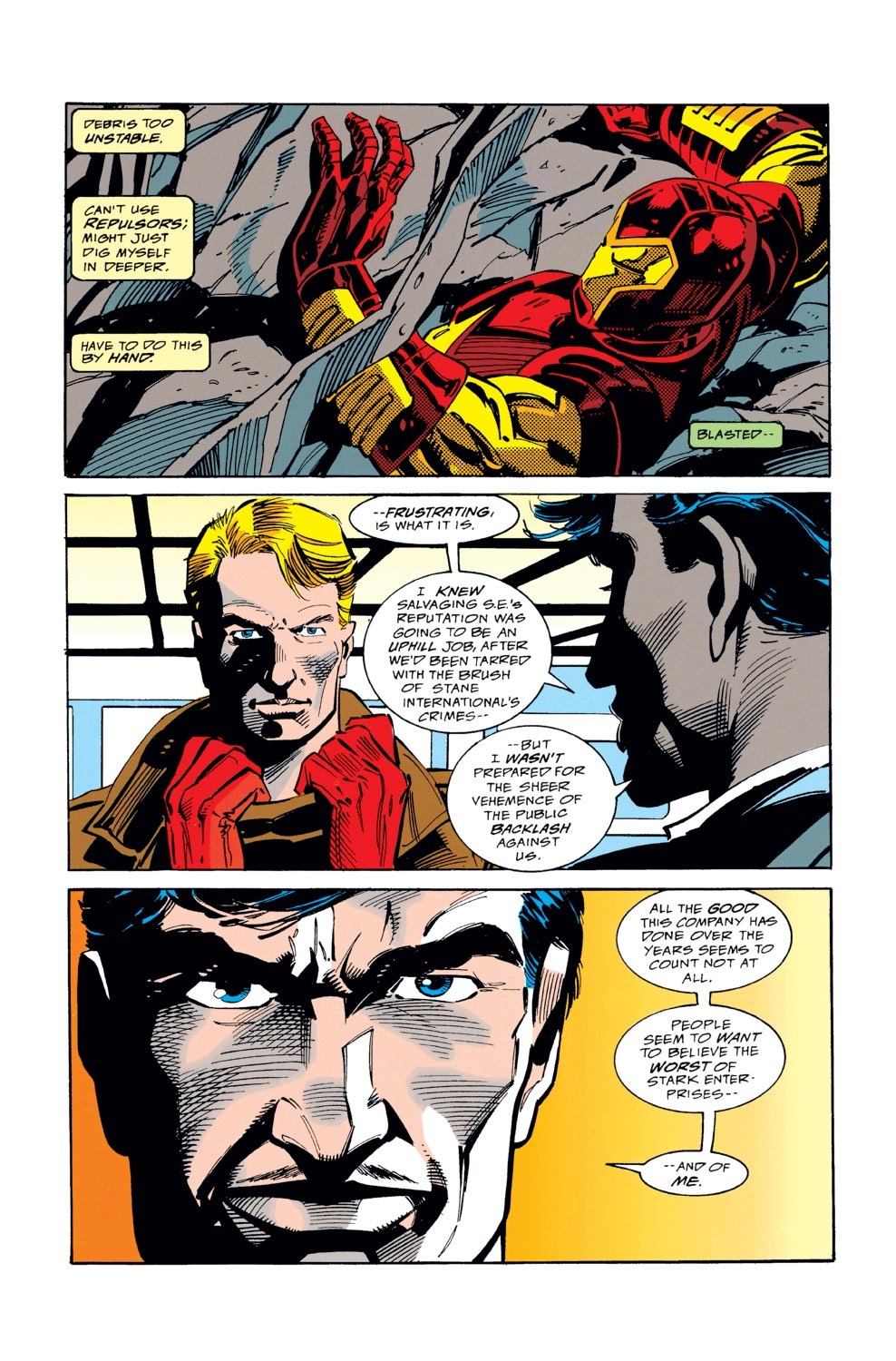 Read online Iron Man (1968) comic -  Issue #303 - 4