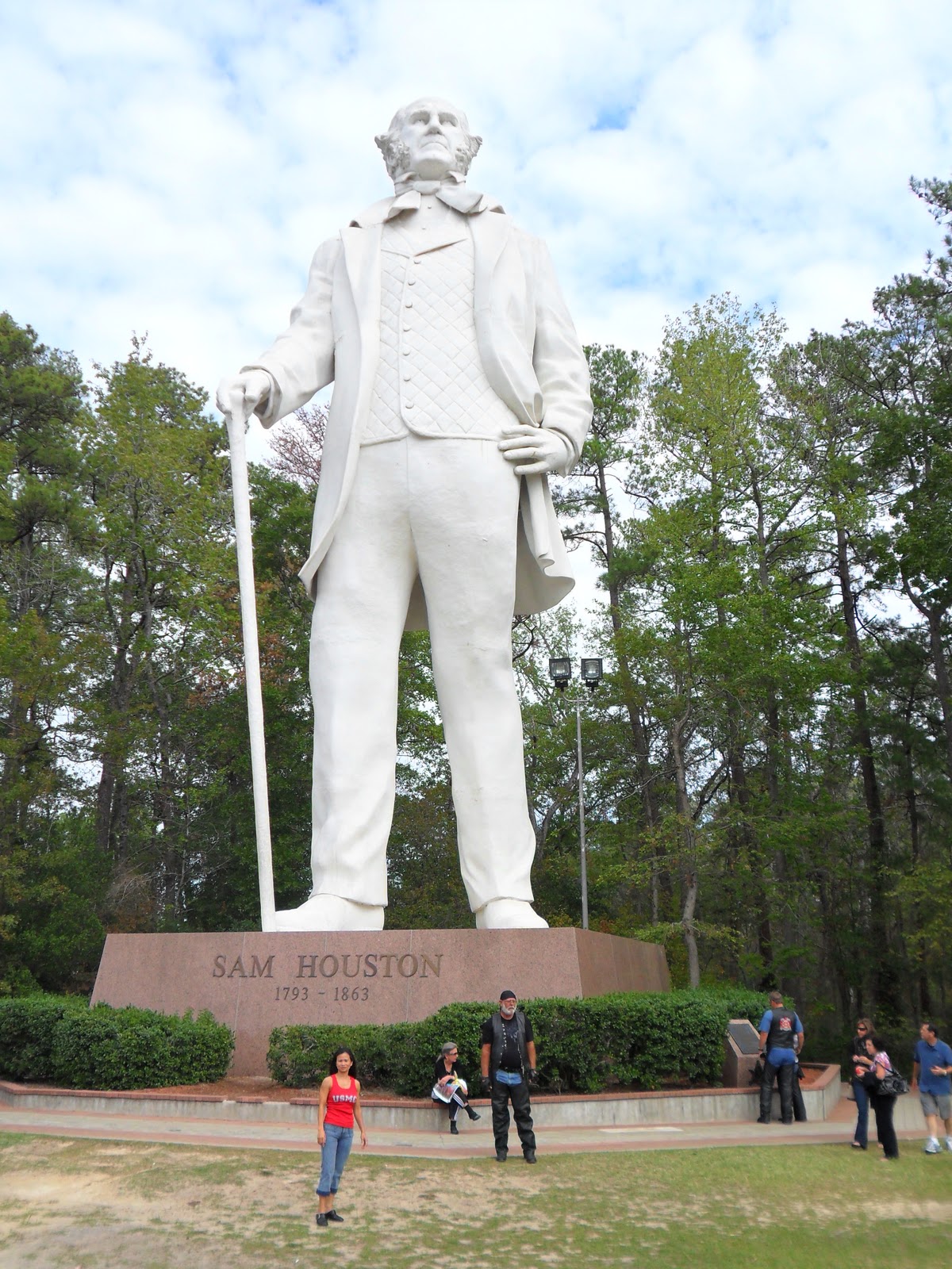 History Living Journal Third activity Sam Houston Statue in