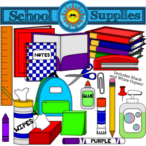 classroom objects clipart free - photo #40