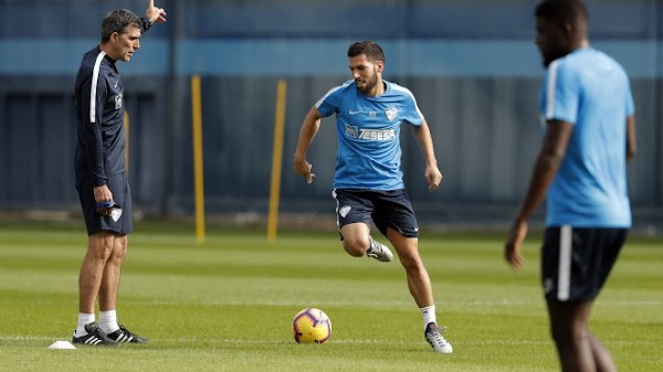 El Málaga arranca a las 10:15 horas el entrenamiento