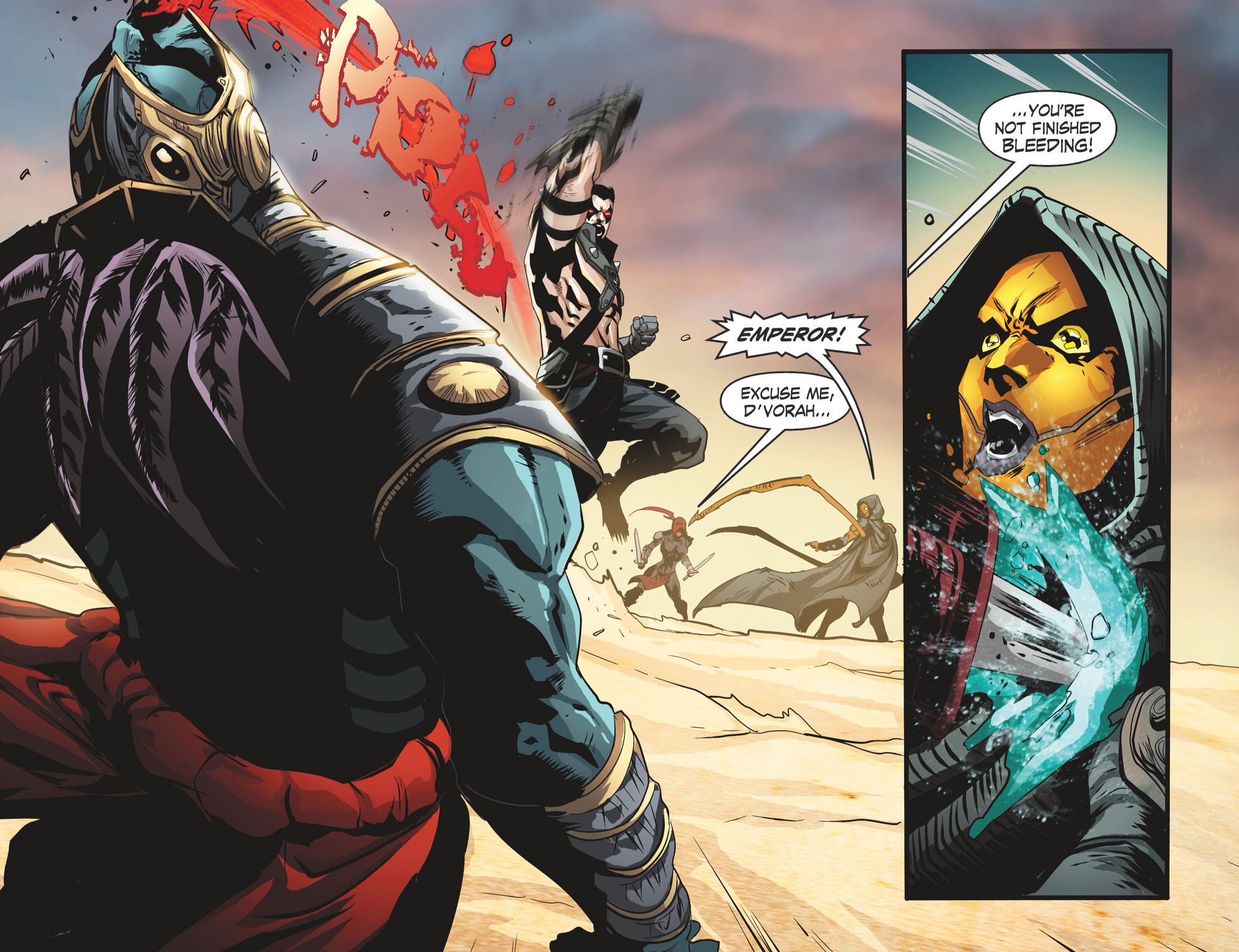 Read online Mortal Kombat X [I] comic -  Issue #25 - 15