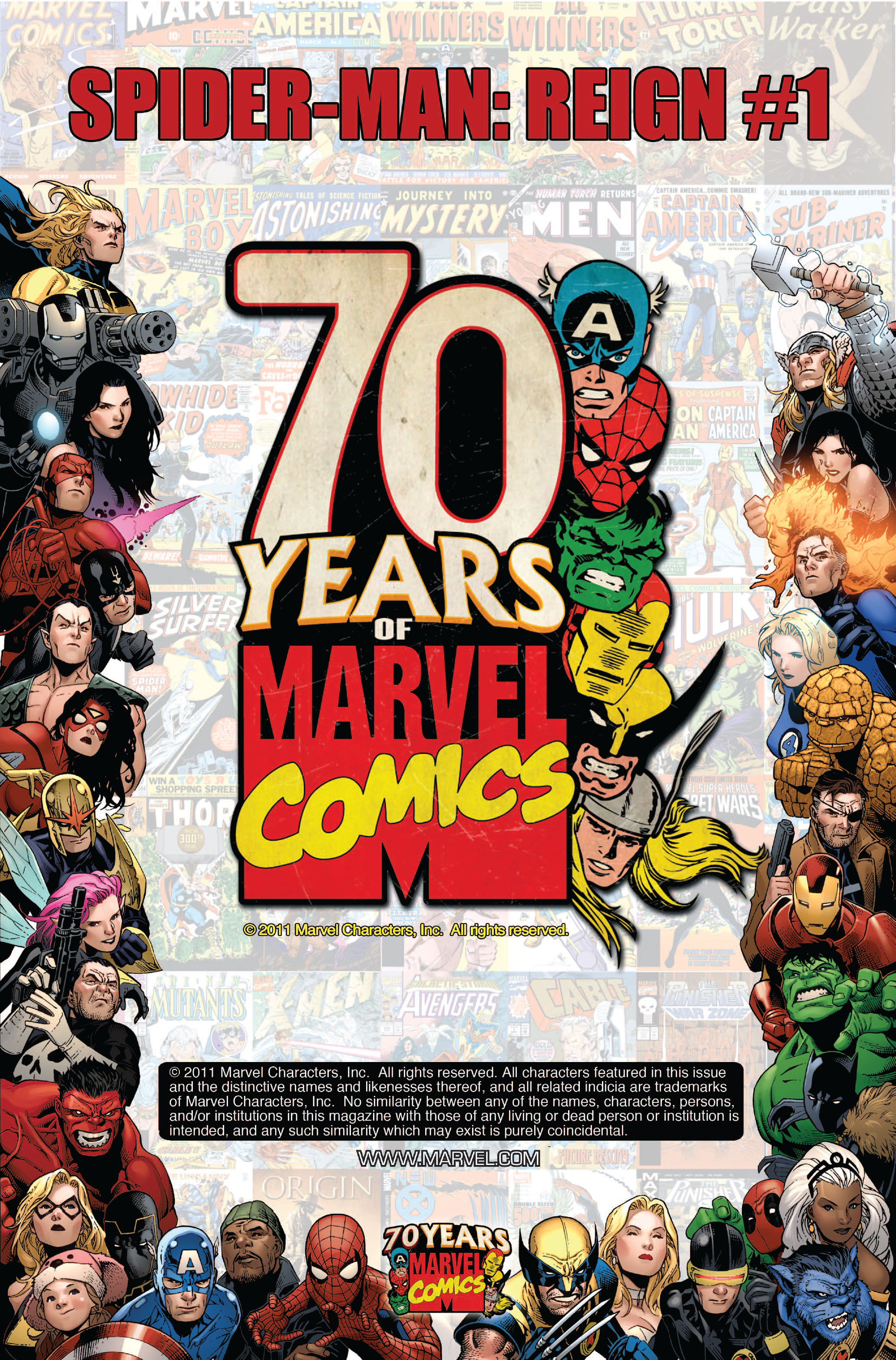 Read online Spider-Man: Reign comic -  Issue #1 - 2