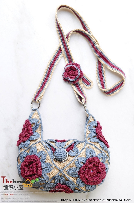 ergahandmade: Crochet bag + Diagrams