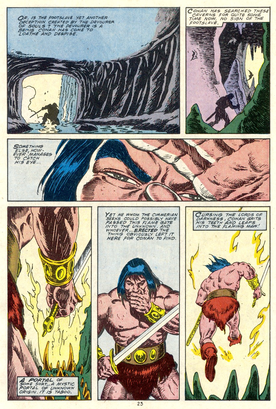 Read online Conan the Barbarian (1970) comic -  Issue # Annual 12 - 24