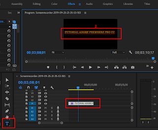 Cara Menambahkan Text atau Tulisan Di Adobe Premiere Pro CC 2018