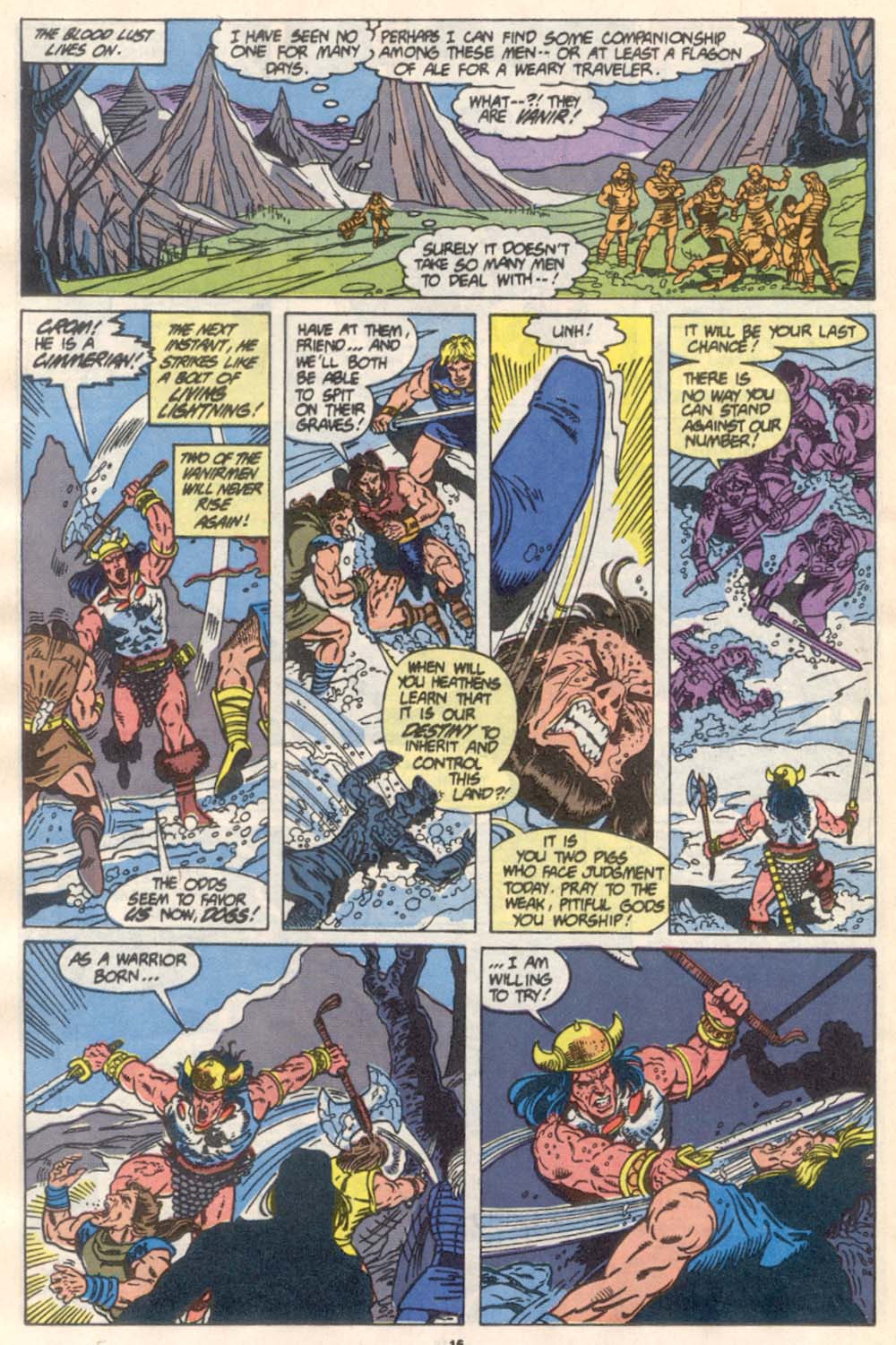 Read online Conan the Barbarian (1970) comic -  Issue #232 - 14