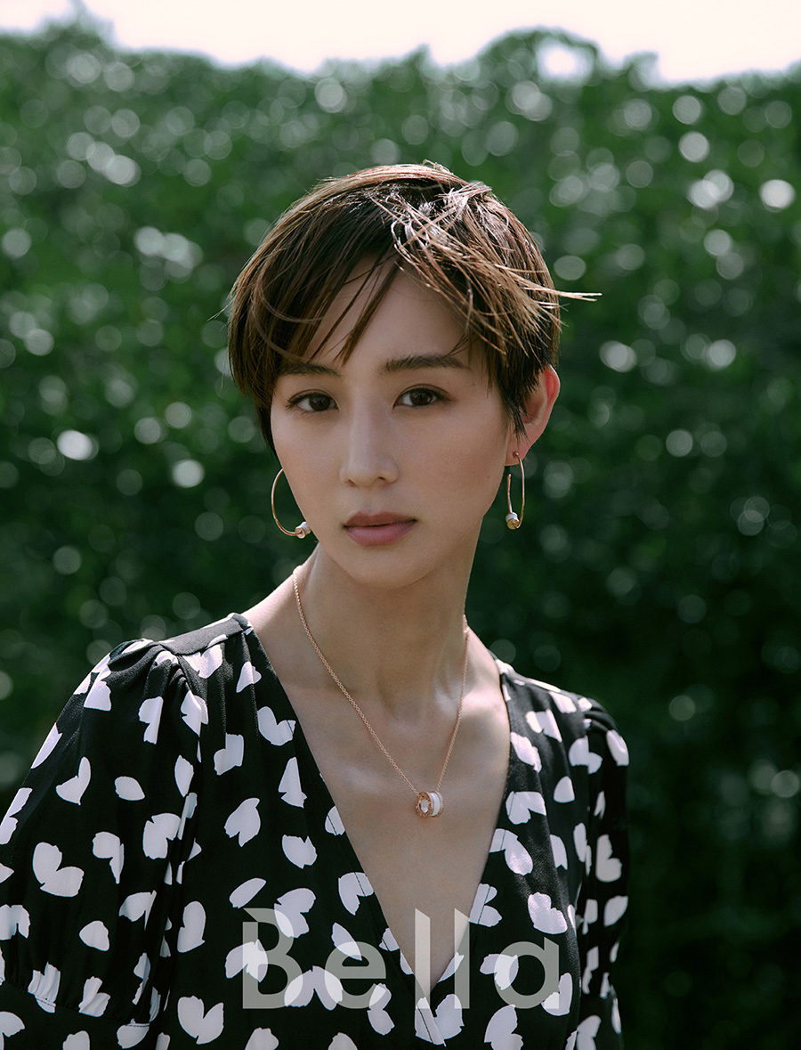 Janine Chang poses for photo shoot.