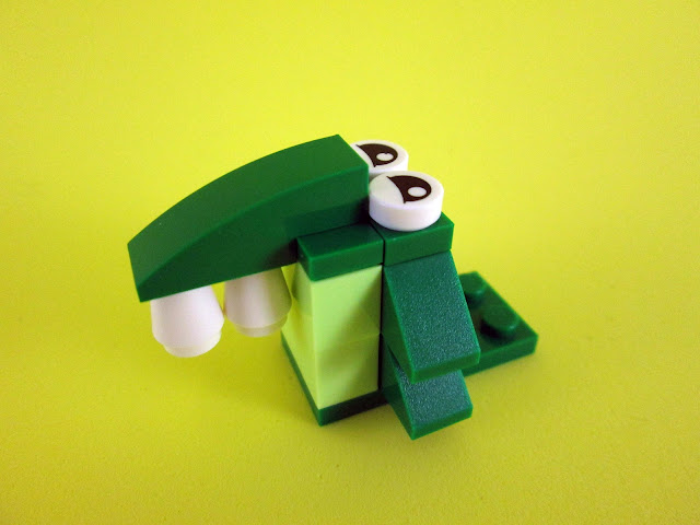 Set LEGO Classic 10708 Green Creativity Box - modelos extra