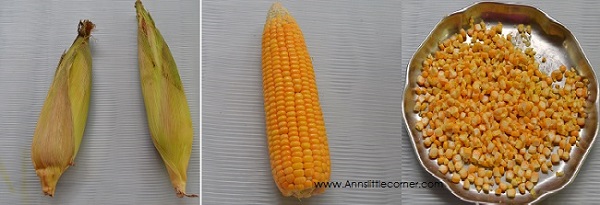 How to make Corn Payasam - Step 1