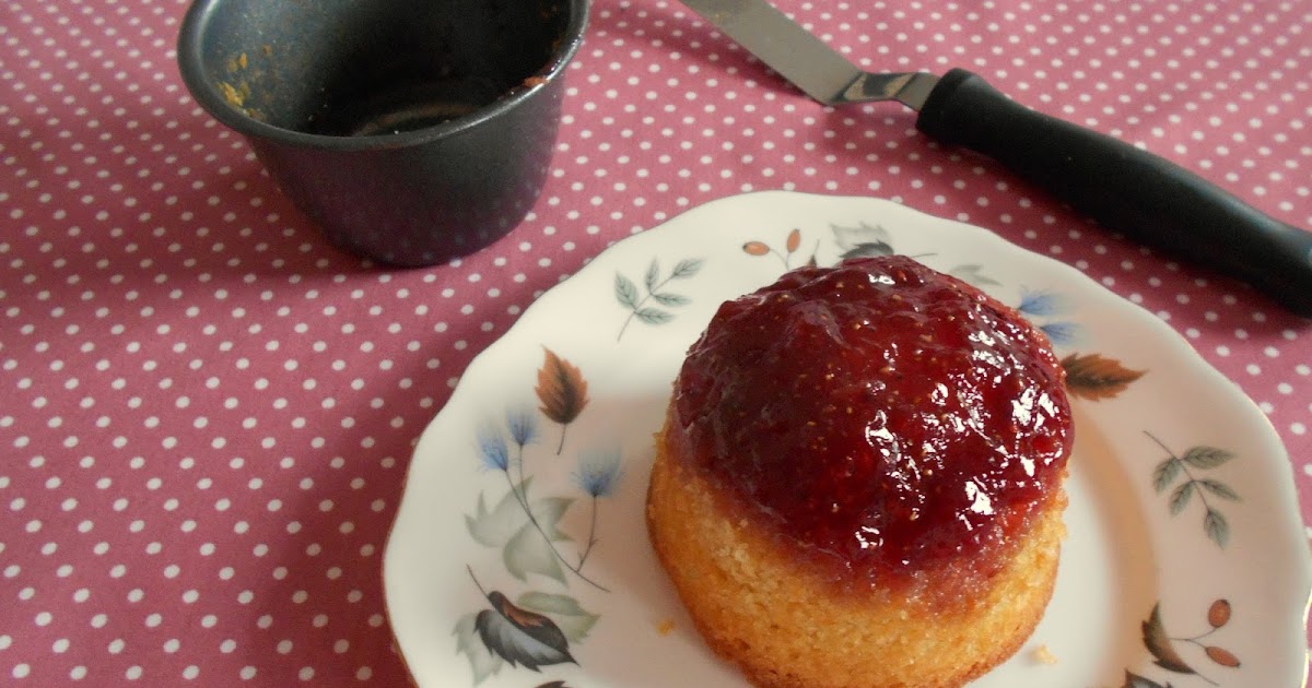 Strawberry Jam Sponge Puddings