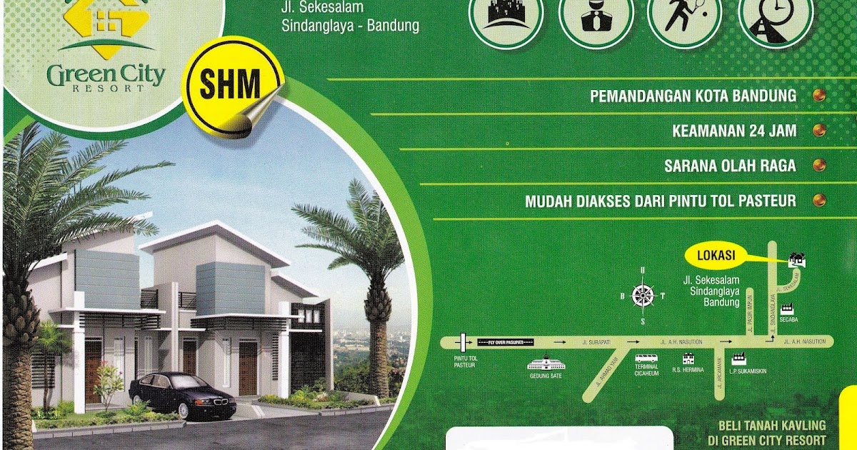 GREEN CITY RESORT, SINDANGLAYA, KAB. BANDUNG | CARI RUMAH