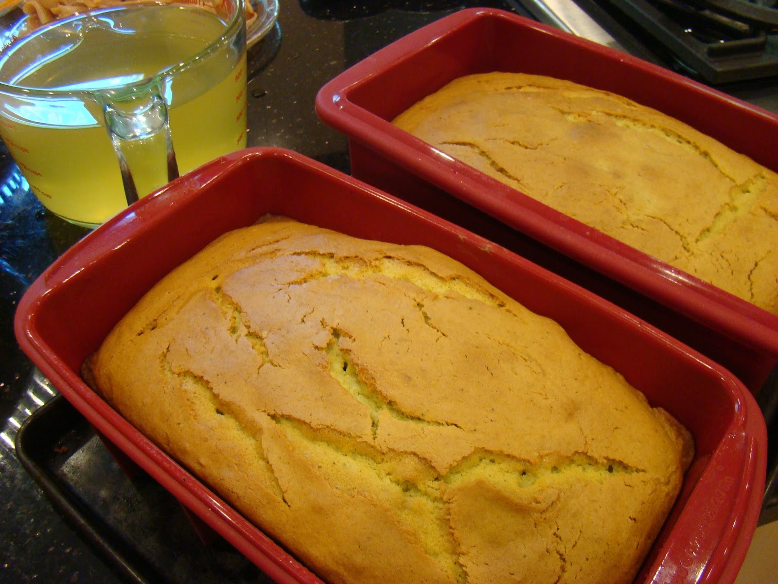 My Favorite Recipes Collection Green Tea Poundcake Trifle with Lychees