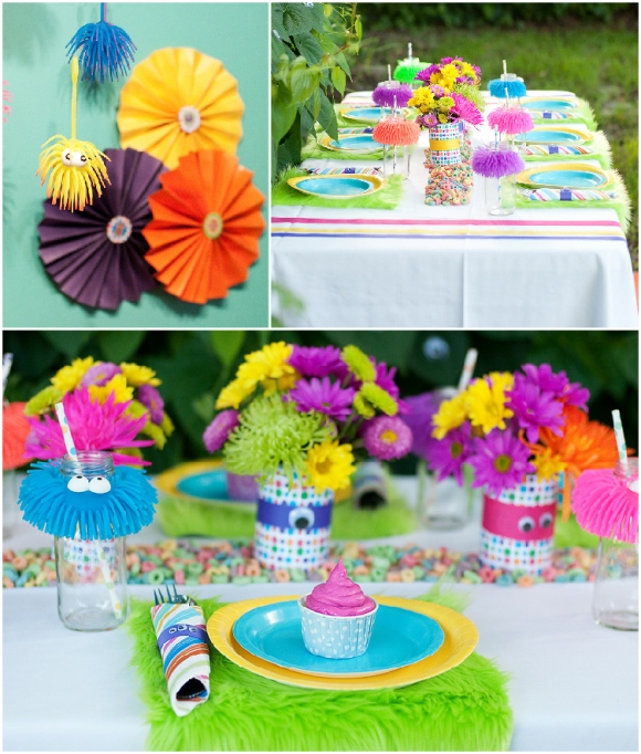 A Colorful Little Monster Birthday Party Party Ideas Party A Colorful Little Monster Birthday Party Party Ideas Party