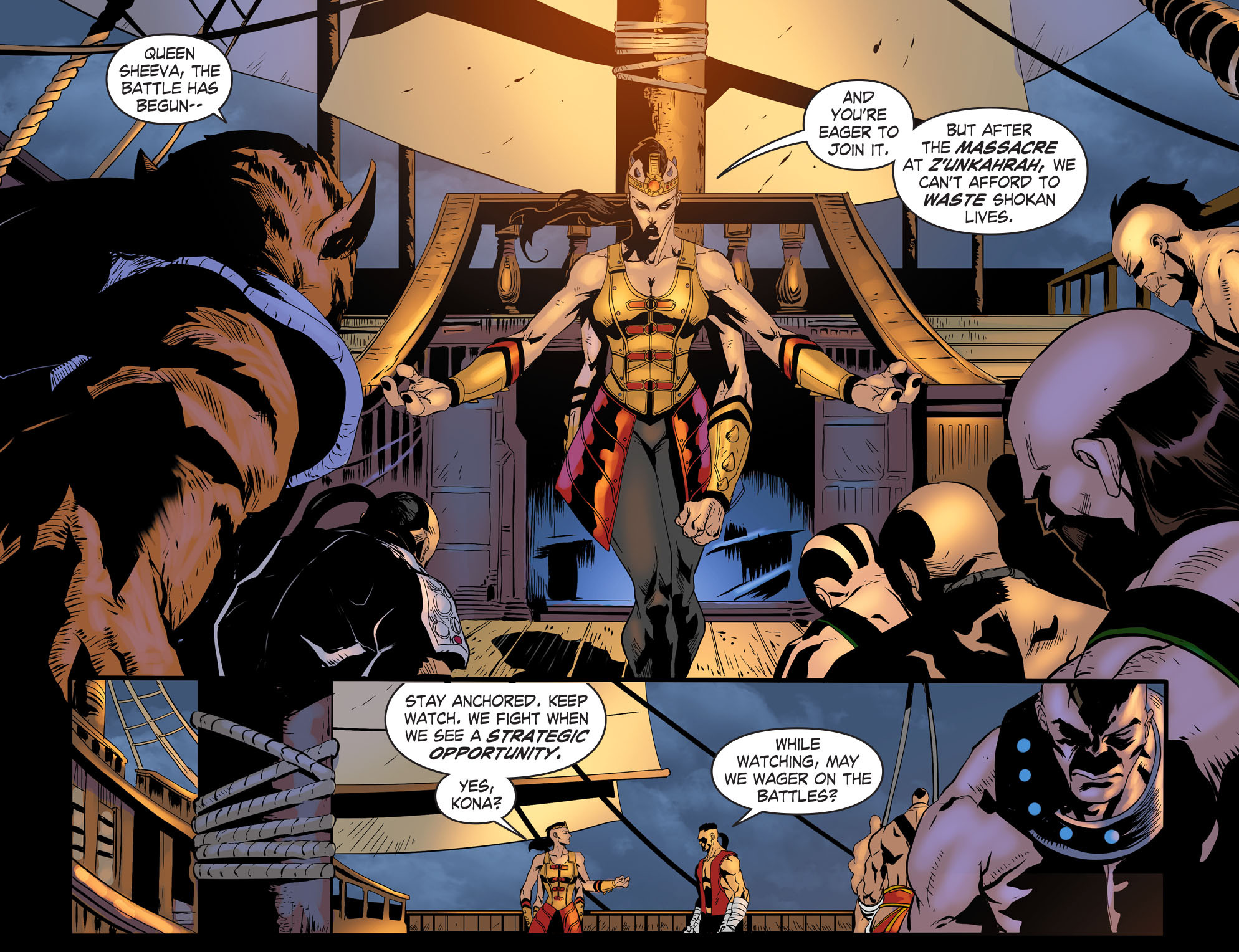 Read online Mortal Kombat X [I] comic -  Issue #26 - 18