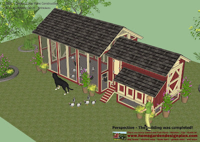 S102 - Chicken Coop Plans Construction - Chicken Coop Design - How To 