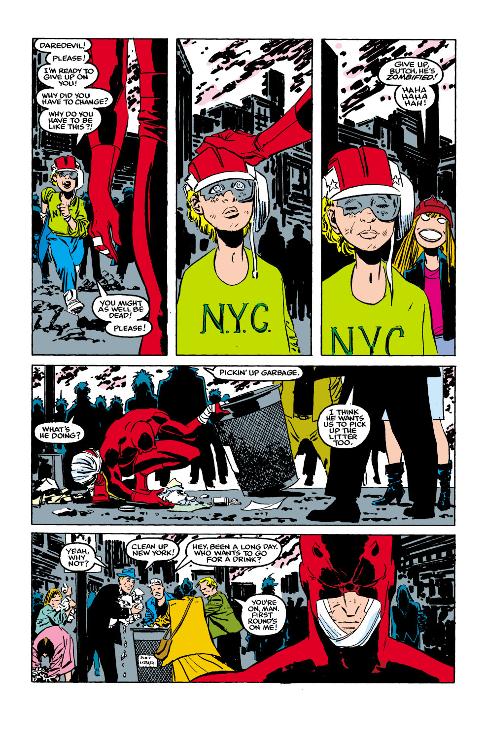 Read online Daredevil (1964) comic -  Issue #265 - 21