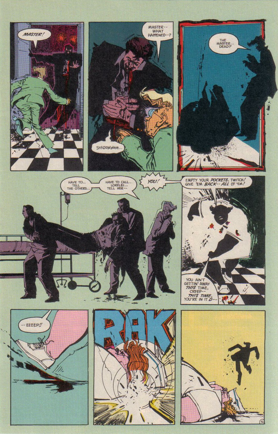 Read online The Shadow (1987) comic -  Issue #1 - 7