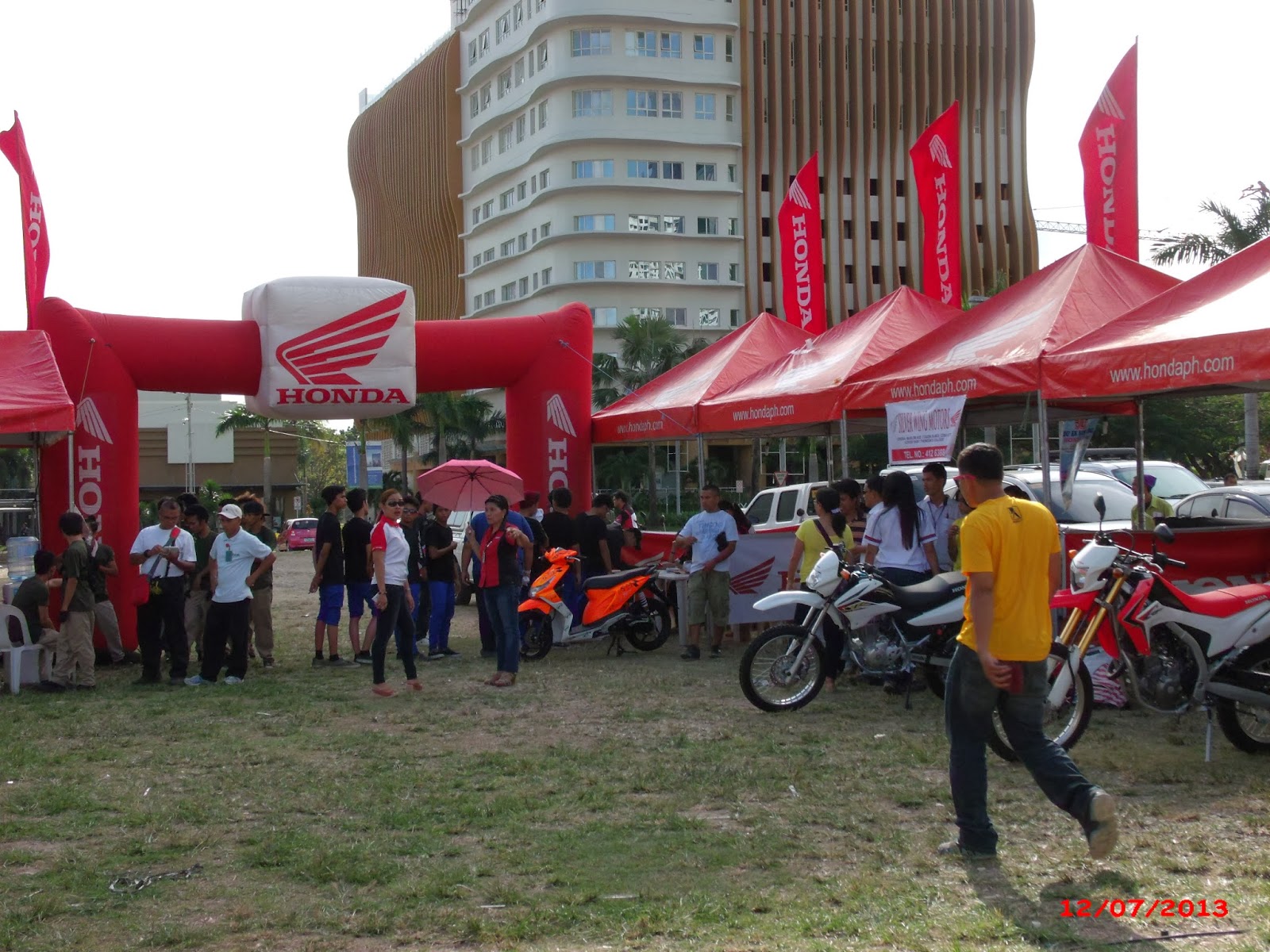 underbone tuner: The new Honda XRM Product Launch and Bike Show