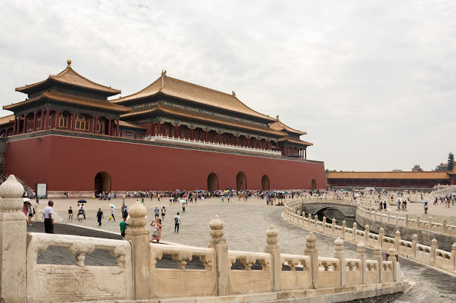 čína, cestování, blog, Peking, smog, Zakázané město, Mao ce Tung