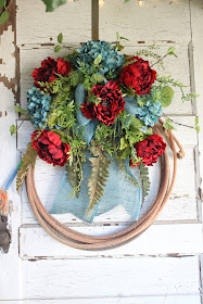 rustic lasso wreath 