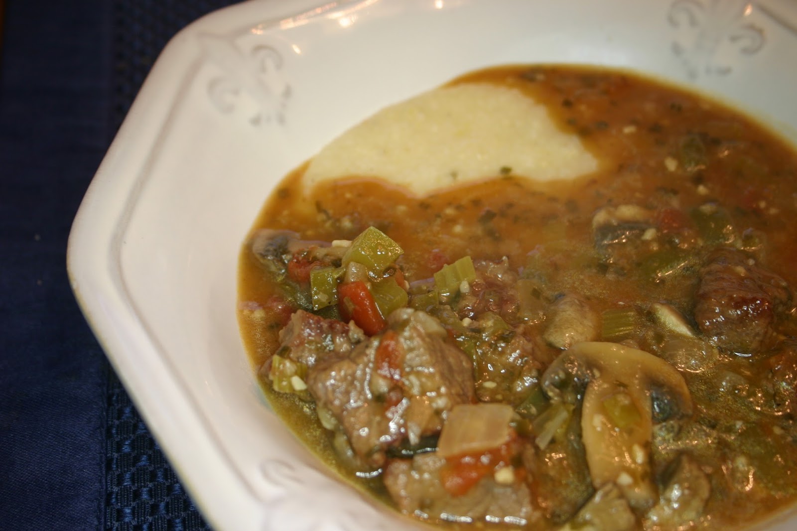 The FeauxCajun Kitchen Grits & Grillades (Chef John Folse Recipe)