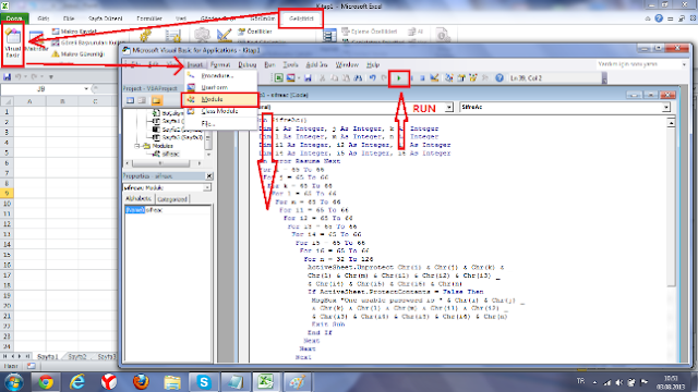 Excel 2016 Sifre Kaldirma Excel Hocam