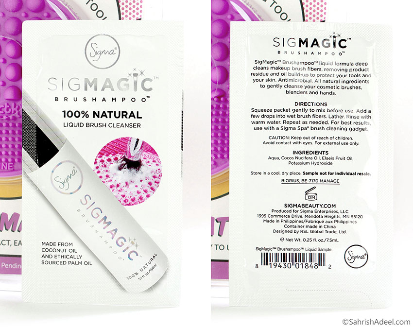 Palmat by Practk and SigMagic Brushampoo Liquid by Sigma Beauty - Reviews