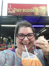 My Budget Cafe, Penang Malaysia, Thai Iced Tea 2019