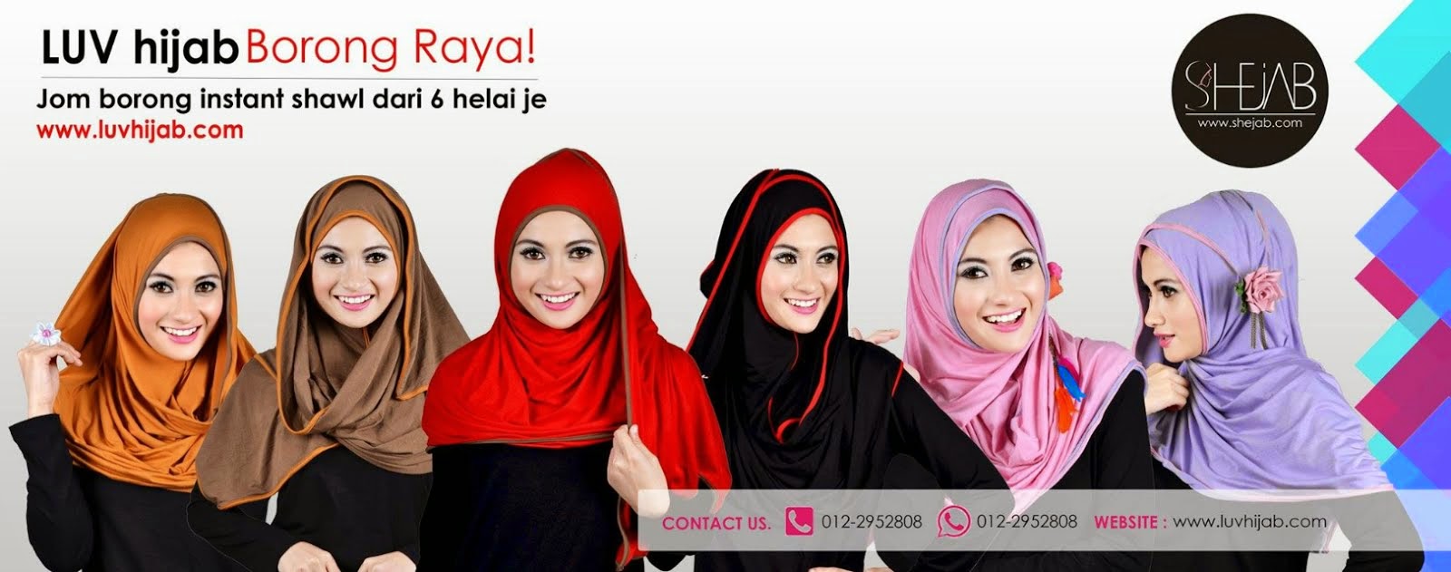 Semi instant Hijab
