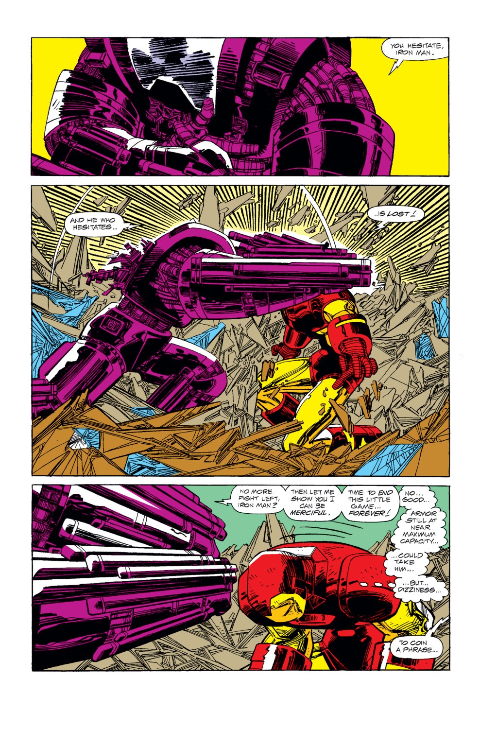 Read online Iron Man (1968) comic -  Issue #266 - 17